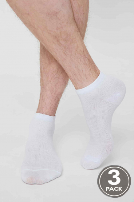  LEGS  SOCKS MEN COTTON MESH LOW (3пари)