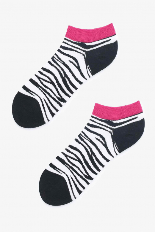 Kleo  Шкарпетки  SOCKS FOOTIES ZEBRA — фото, характеристики, таблиця розмiрiв