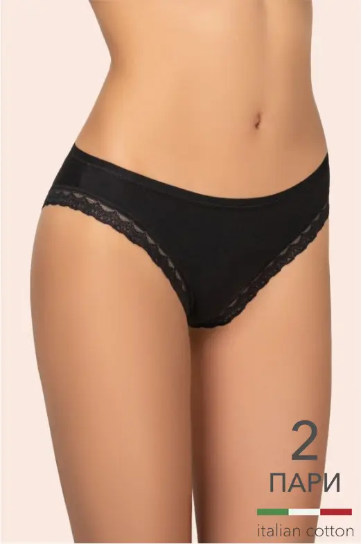 Kleo Жiночi Трусики  147 C COTTON (в упаковці 2 шт. ціна за комплект) — фото, характеристики, таблиця розмiрiв