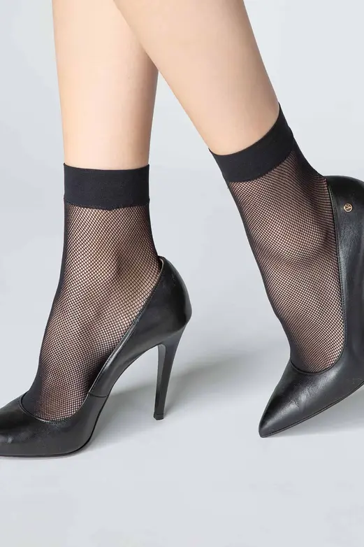 Kleo  Носки  032 SOCKS KABARETKI FORTE GUMKA — фото, характеристики, таблица размеров